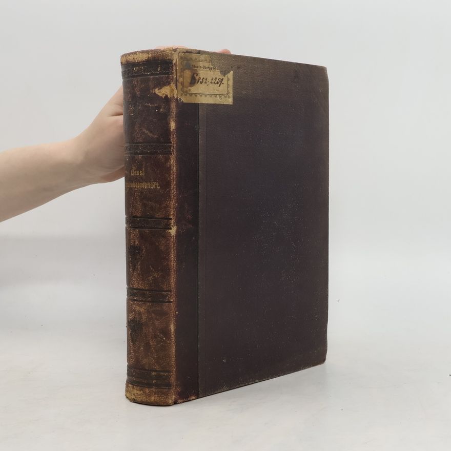 Karl Brugmann Griechische und lateinische Sprachwissenschaft