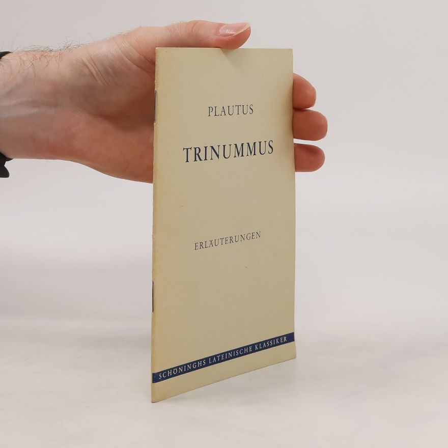 Plautus Trinummus