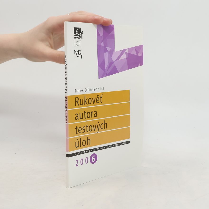 Radek Schindler Rukověť autora testových úloh