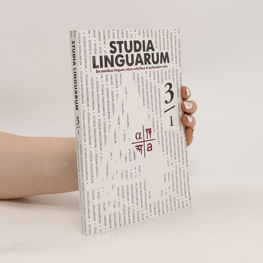Various authors Studia Linguarum 3/1