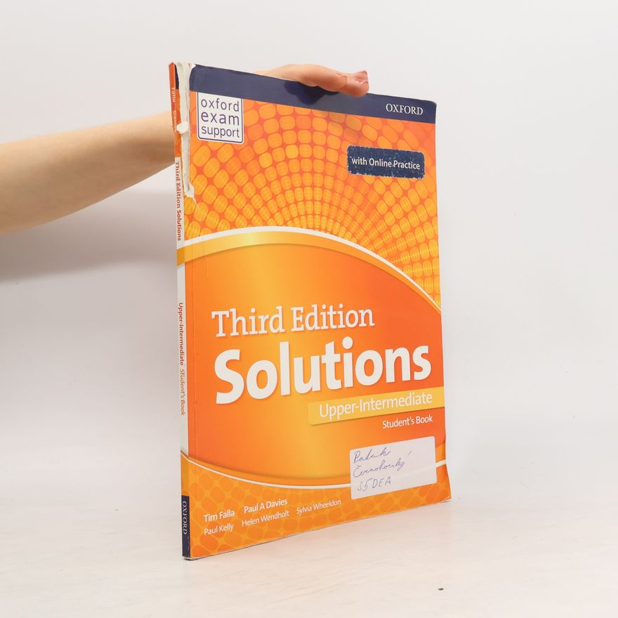 Davies Paul A Solutions 3rd Edition Upper-Intermediate Student´s Book and Online Practice Pack International Editi