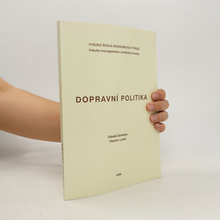 Vladimír Lukšů Dopravní politika