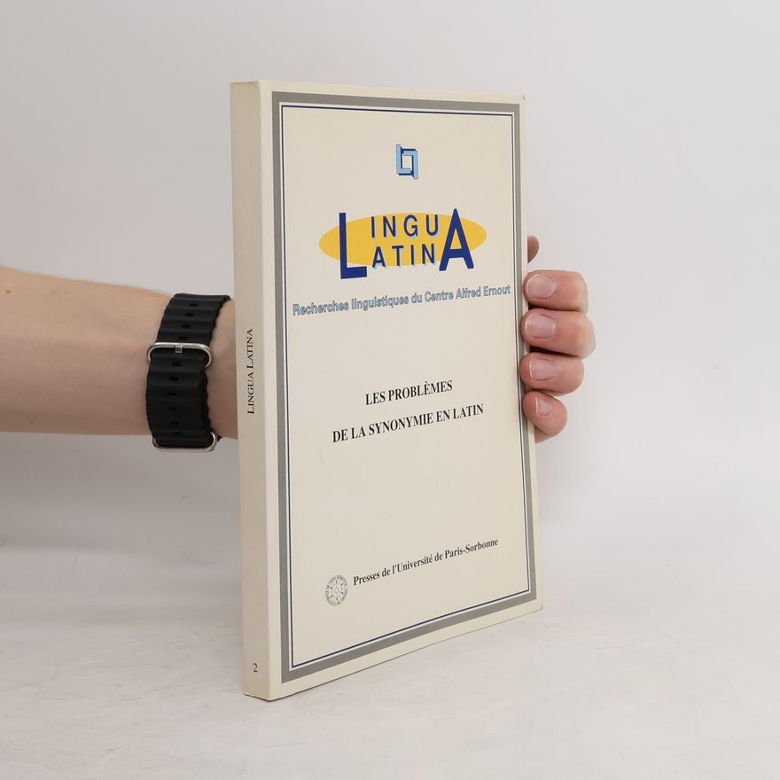 Various authors Les problèmes de la synonymie en latin