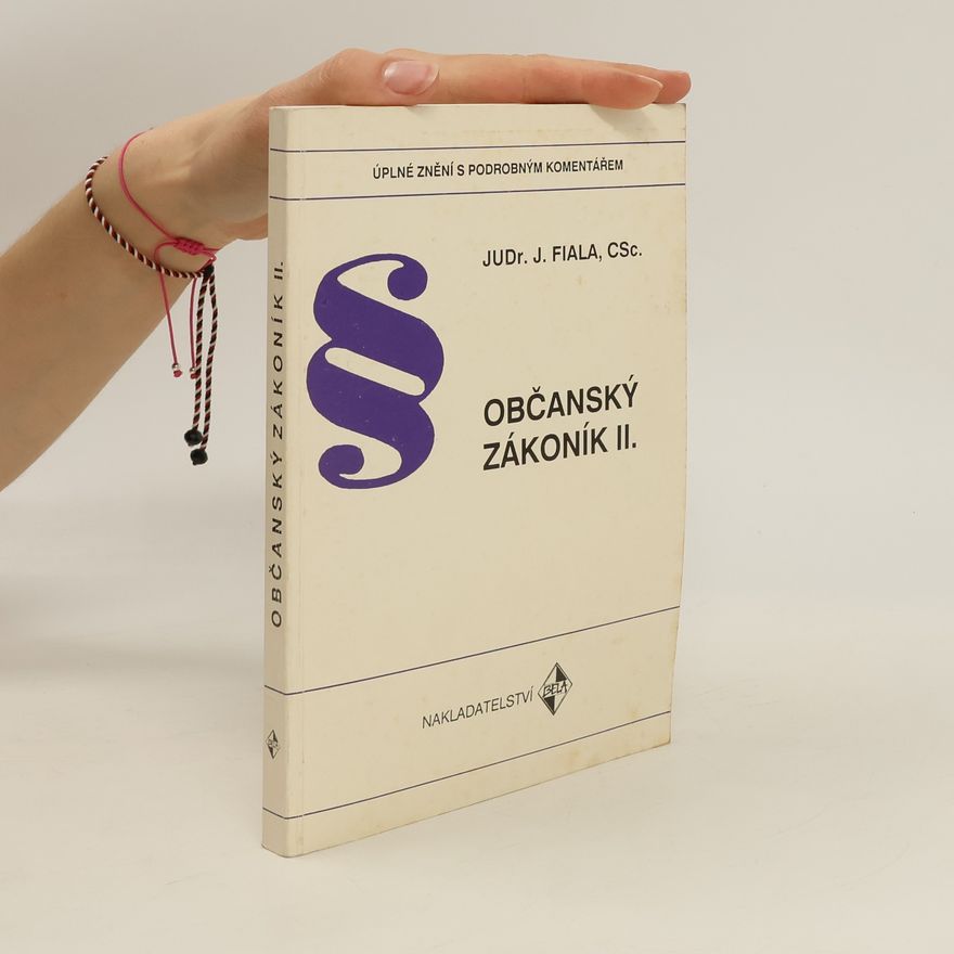 Josef Fiala Občanský zákoník 2