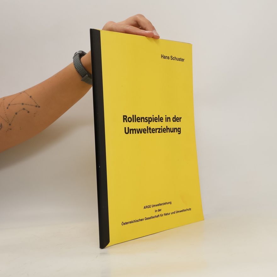 Hans Schuster Rollenspiele in der Umwelterziehung