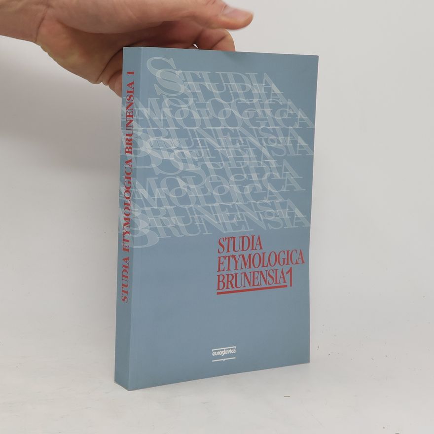 Ilona Janyšková Studia etymologica Brunensia 1
