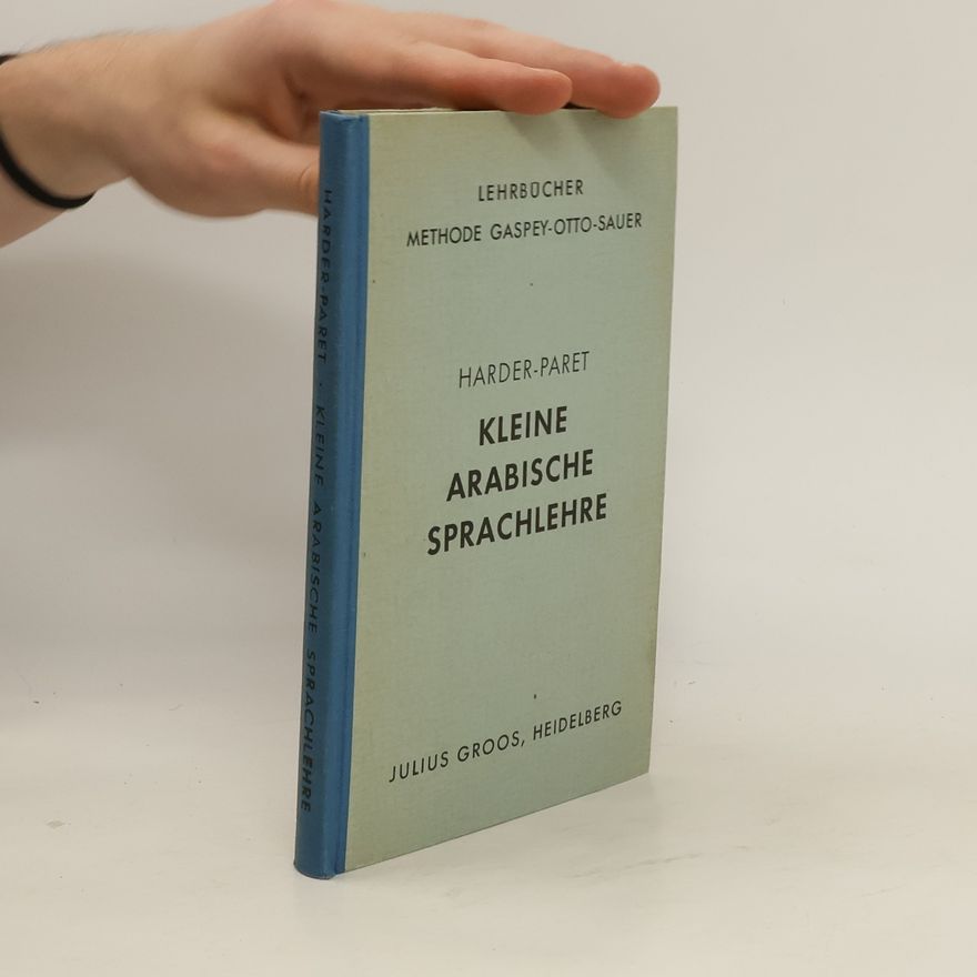 Ernst Harder Kleine Arabische Sprachlehre