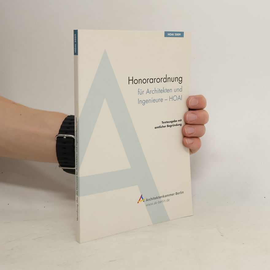 Auteurscollectief Honorarordnung für Architekten und Ingenieure - HOAI