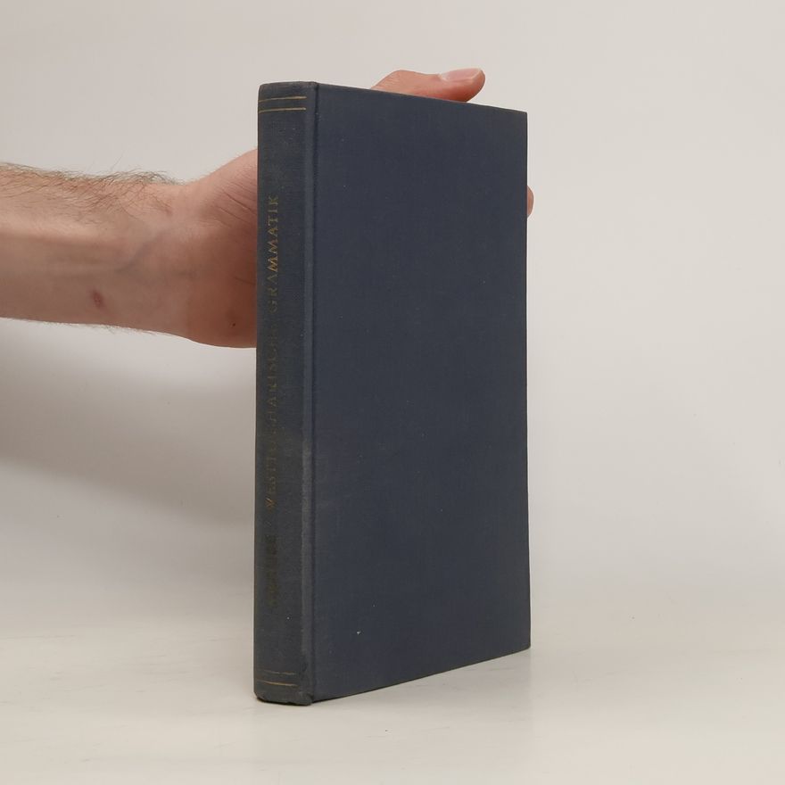 Wolfgang Krause Westtocharische Grammatik. Band I. Das Verbum