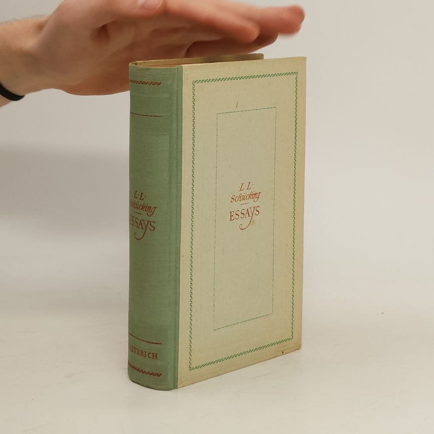 Levin Ludwig Schücking Francis Bacon's Essays
