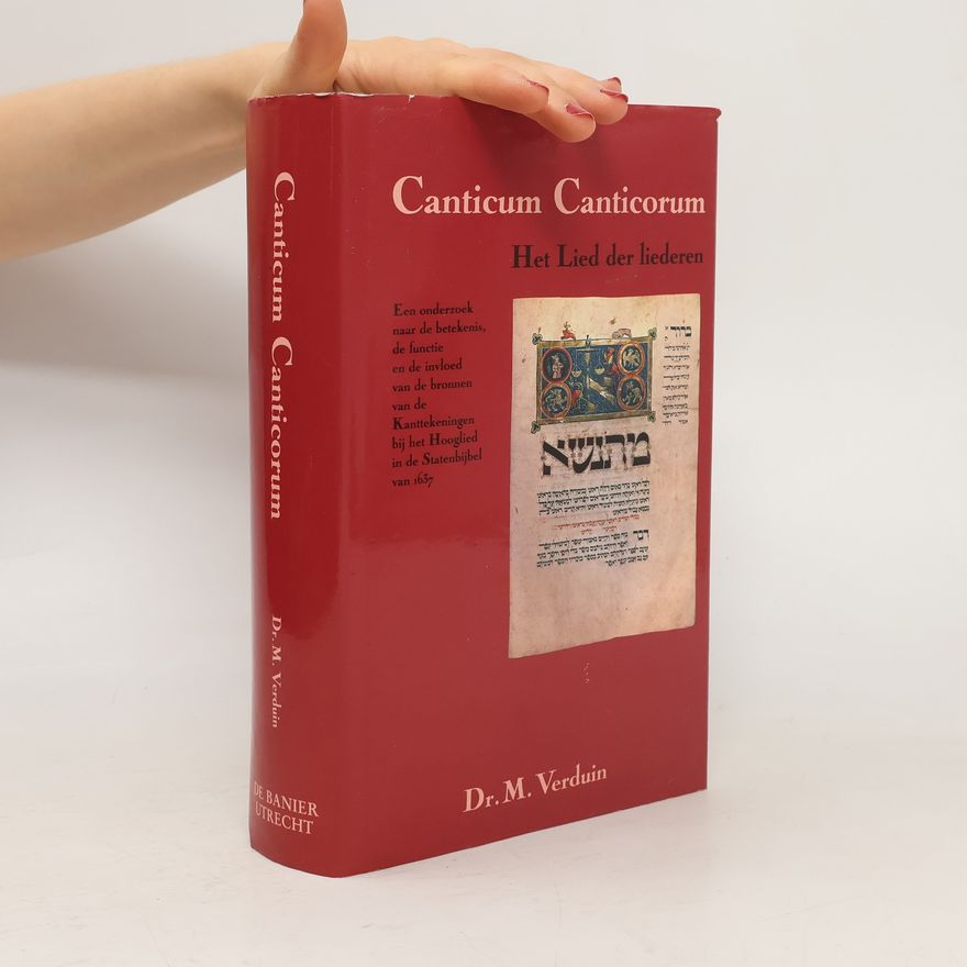 M. Verduin Canticum canticorum