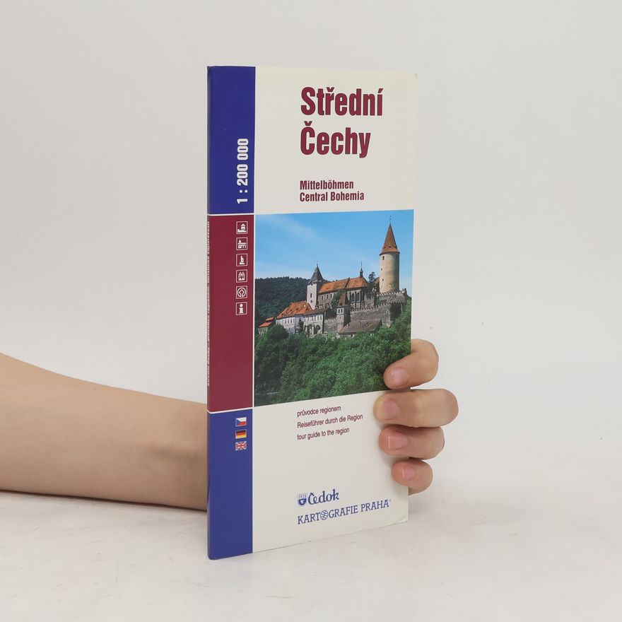 Kartografie Praha Střední Čechy 1:200 000