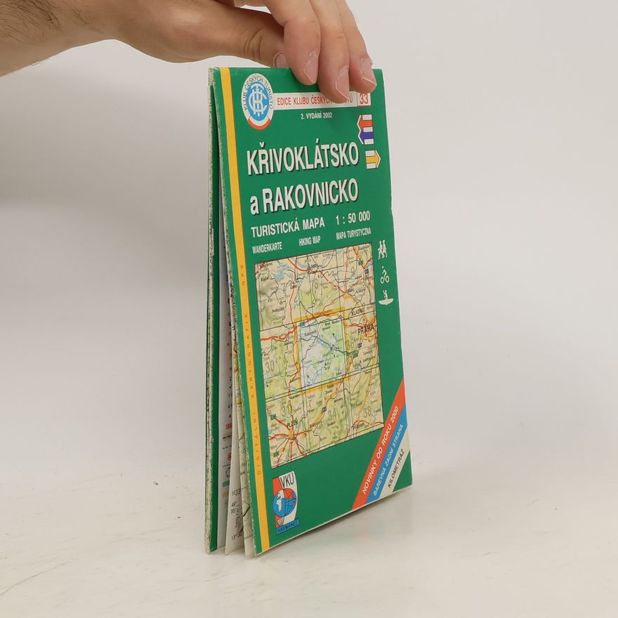 Jiří Rohlík Křivoklátsko a Rakovnicko: Turistická mapa