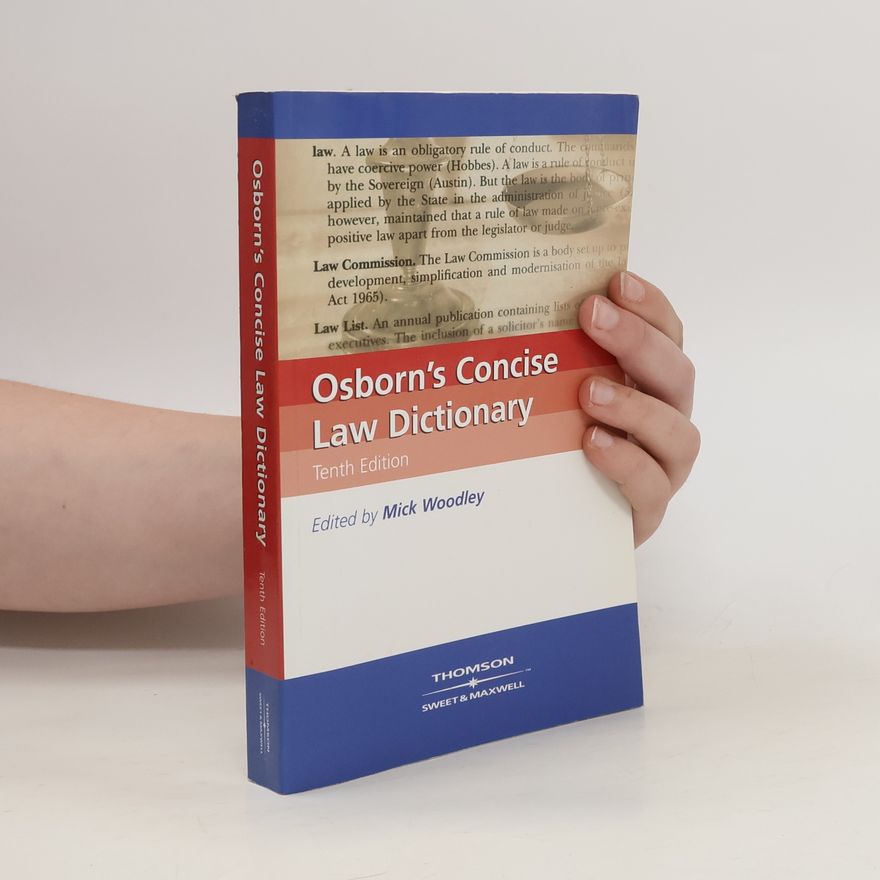 Percy George Osborn Osborn's Concise Law Dictionary