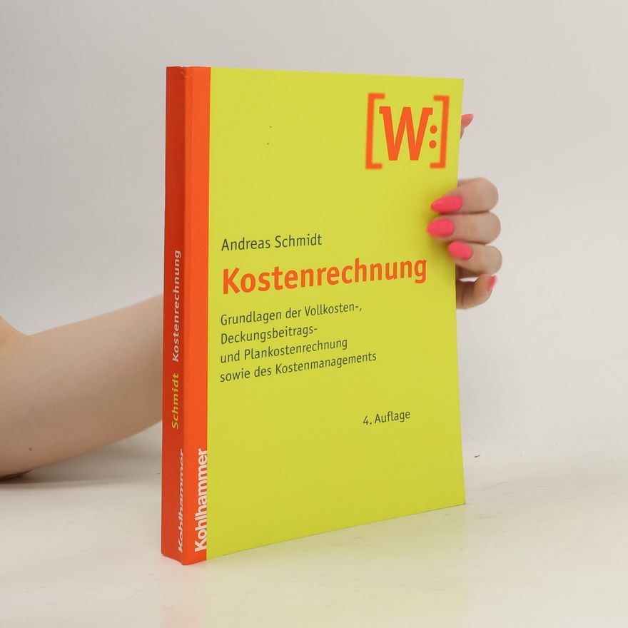Michael-Andreas Schmidt Kostenrechnung