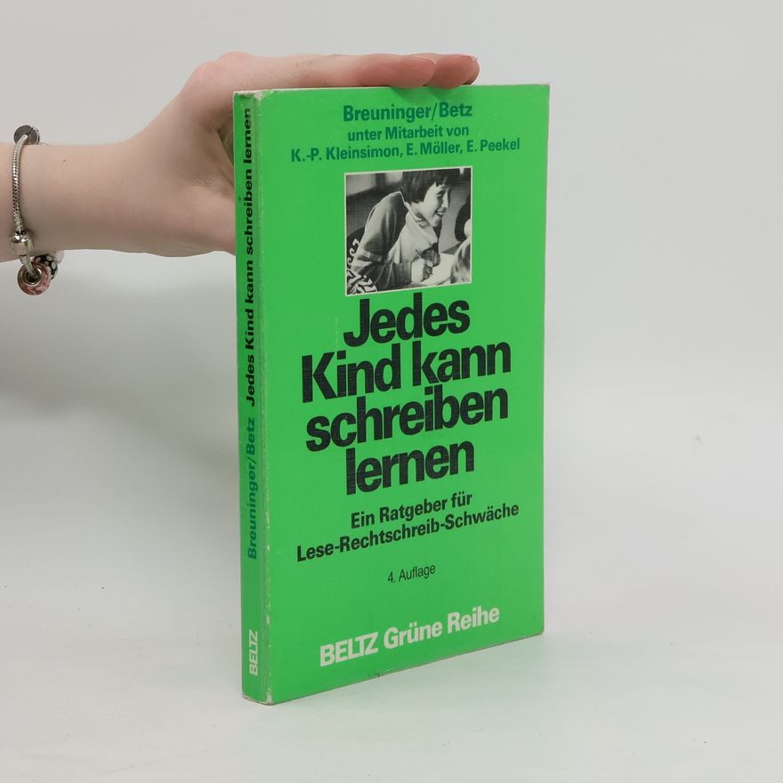Helga Breuninger Jedes Kind kann schreiben lernen