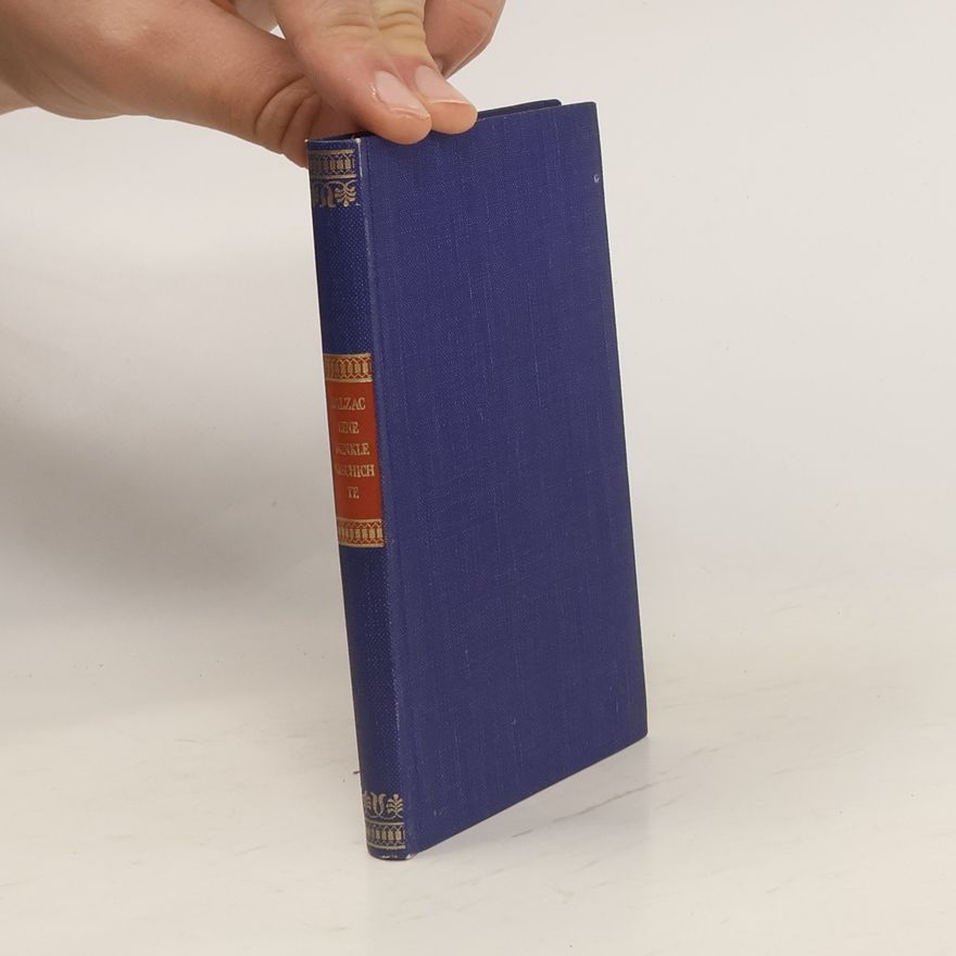 Honoré de Balzac Eine dunkle Geschichte