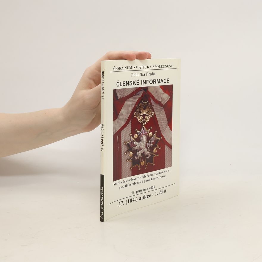 Collectif d'auteurs Členské informace, 37. (104.) aukce - 1. část