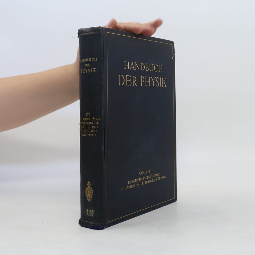 Collectif d'auteurs Handbuch der Physik XIII