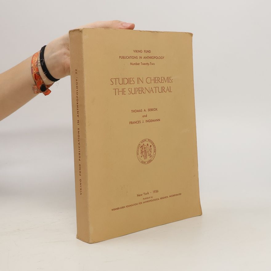Frances Ingemann Studies in Cheremis: The Supernatural