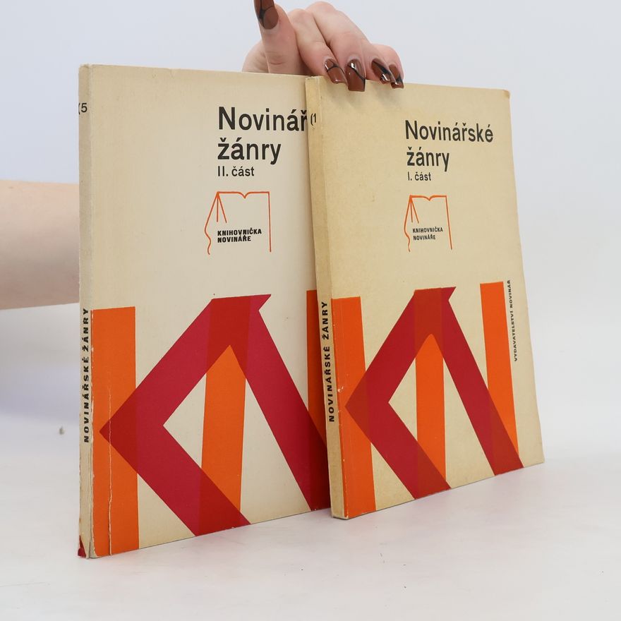 Kolektiv autorů Novinářské žánry I-II