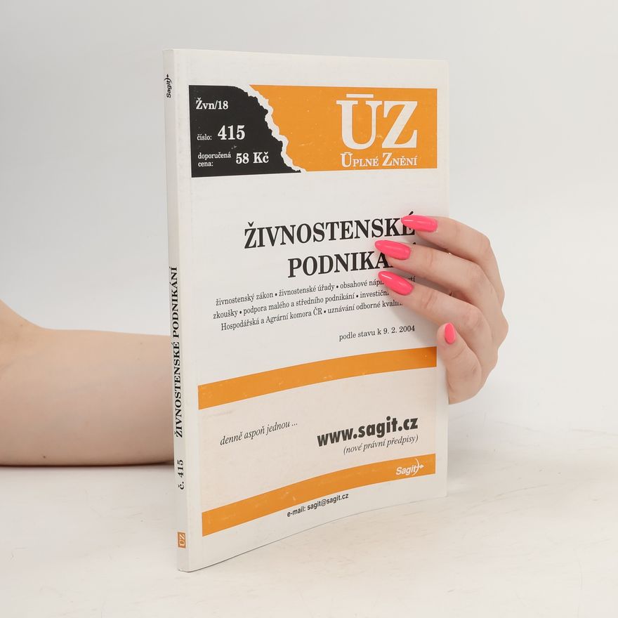 Autorenkollektiv Živnostenské podnikání