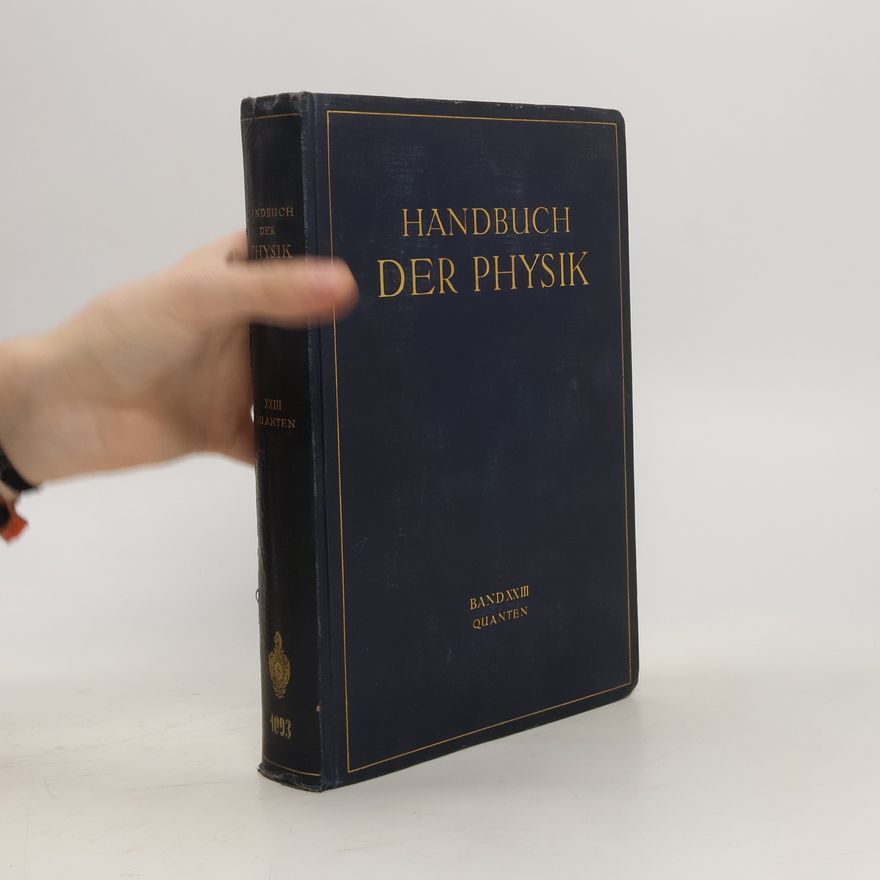 Karl Scheel Handbuch der Physik XXIII.