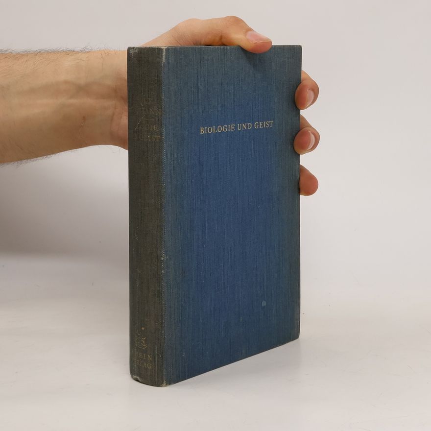 Adolf Portmann Biologie und Geist