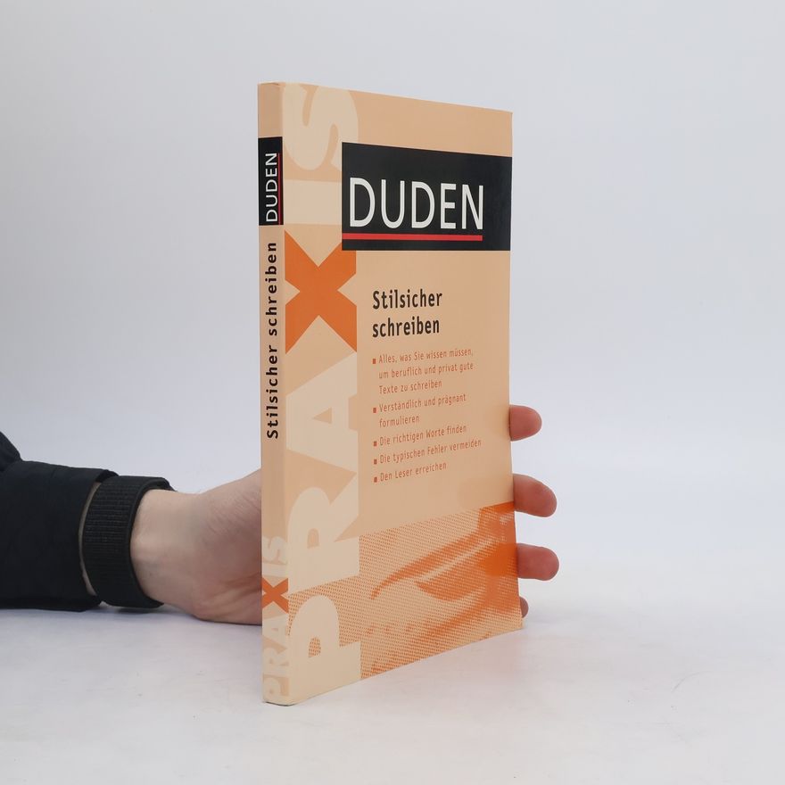 Antje Kelle Duden, Stilsicher schreiben