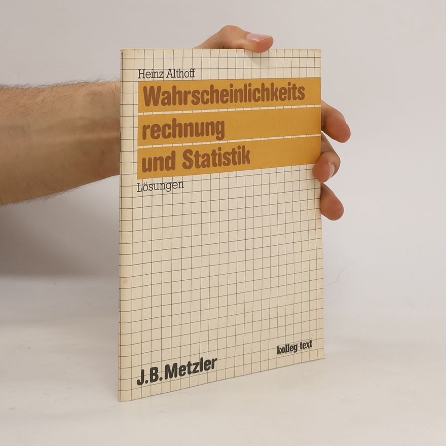 Various authors Wahrscheinlichkeitsrechnung und Statistik