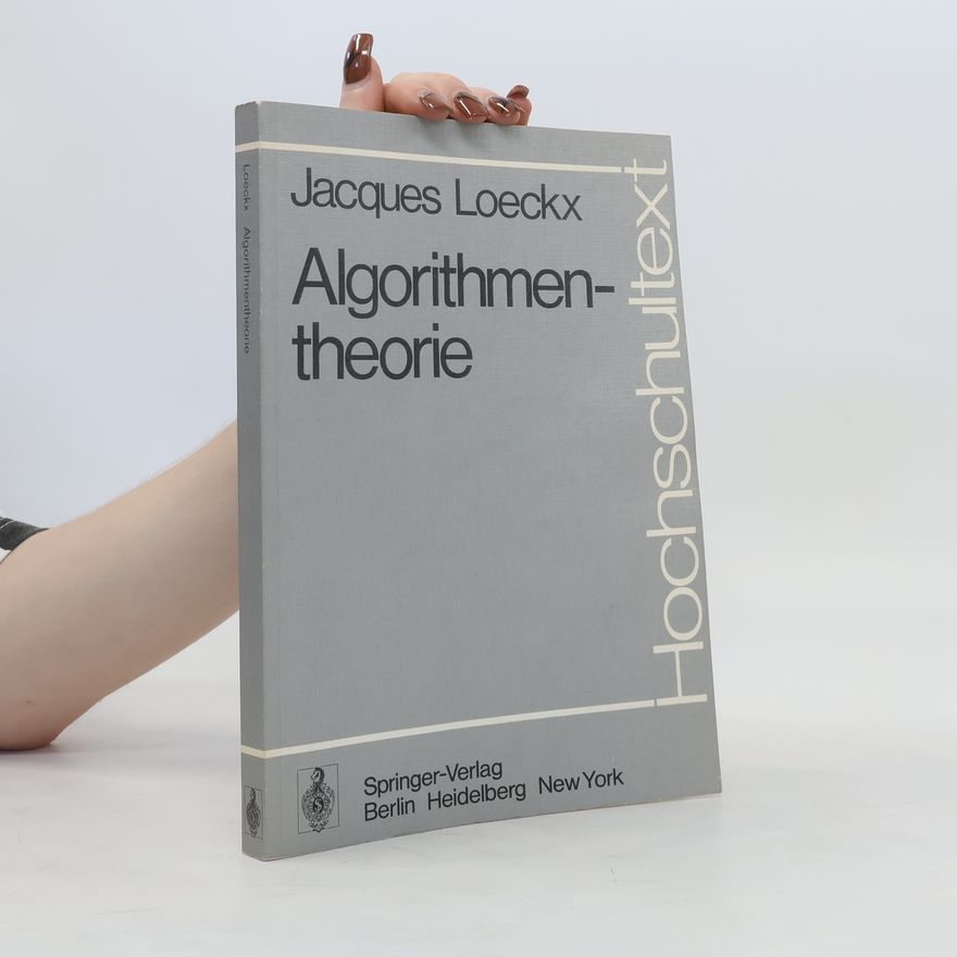 Jacques Loeckx Algorithmentheorie