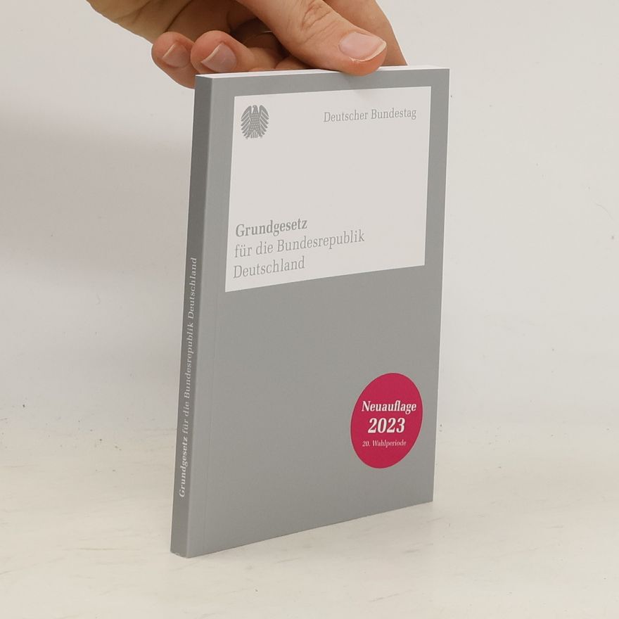 Autores varios Grundgesetz für die Bundesrepublik Deutschland