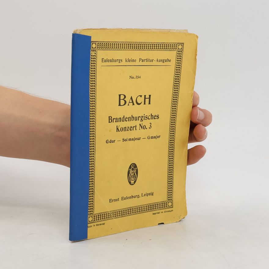 Johann Sebastian Bach Brandenburgisches Konzert No. 3, G-Durt