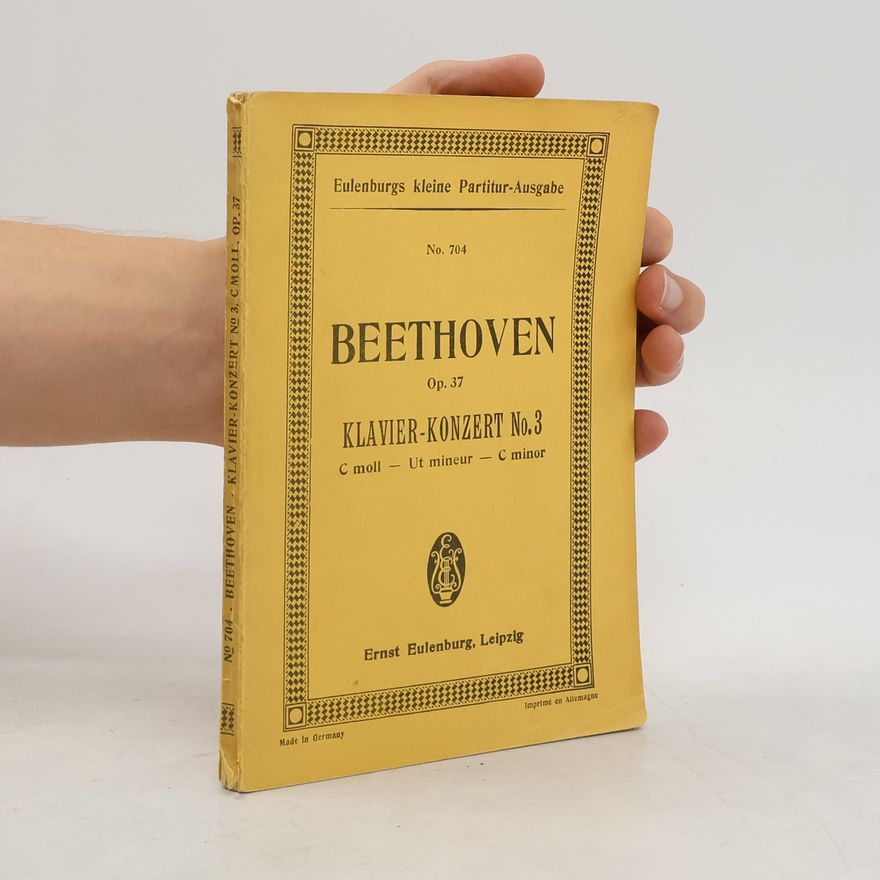 Ludwig van Beethoven Beethoven Op. 37. Klavier-Konzert No.3