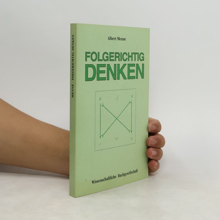 Albert Menne Folgerichtig denken