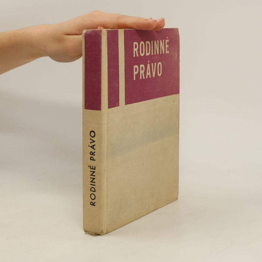 Josef Glos Rodinné právo