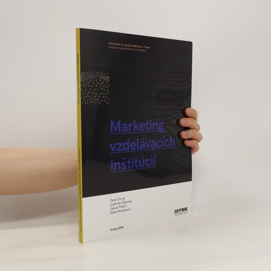 Various authors Marketing vzdelávacích inštitúcií