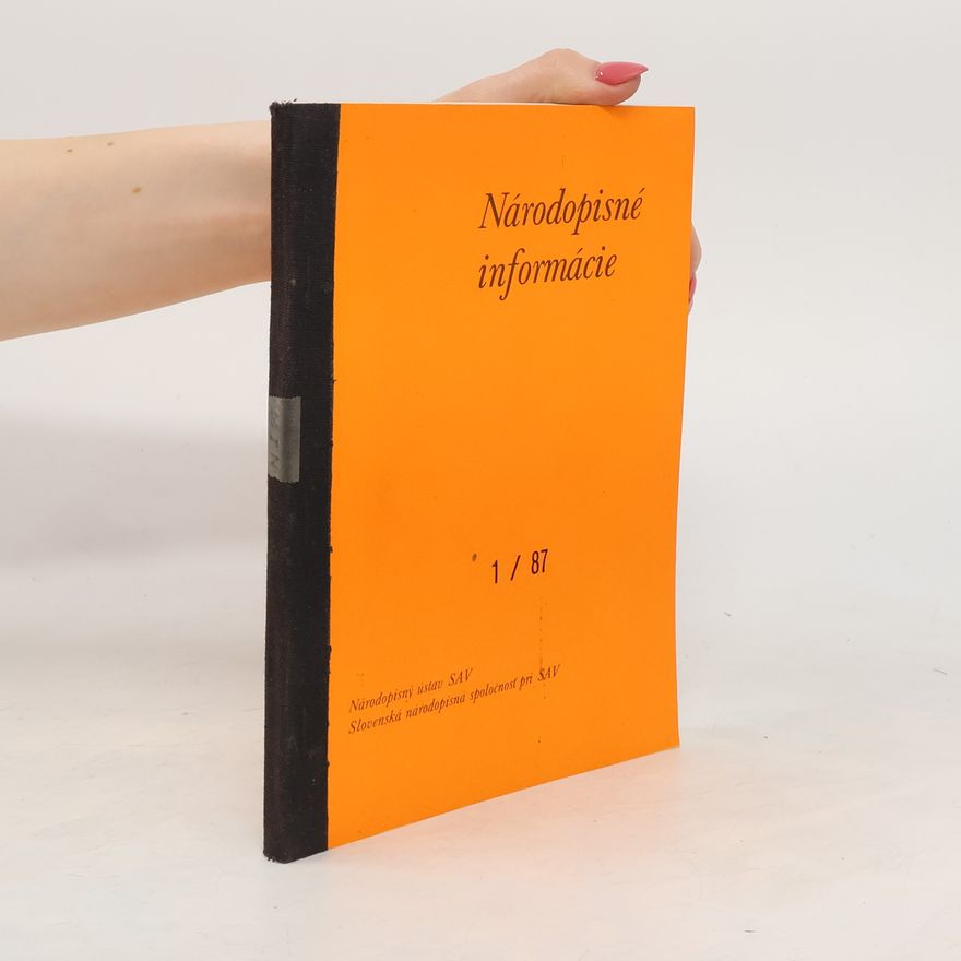 Autorenkollektiv Národopisné informácie č. 1