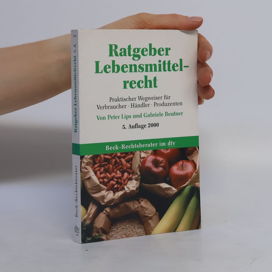 Gabriele Beutner Ratgeber Lebensmittelrecht