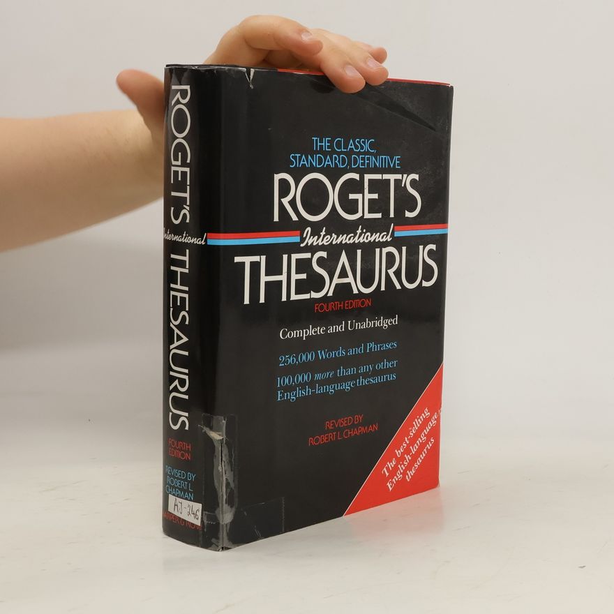 Robert L. Chapman Roget's International Thesaurus