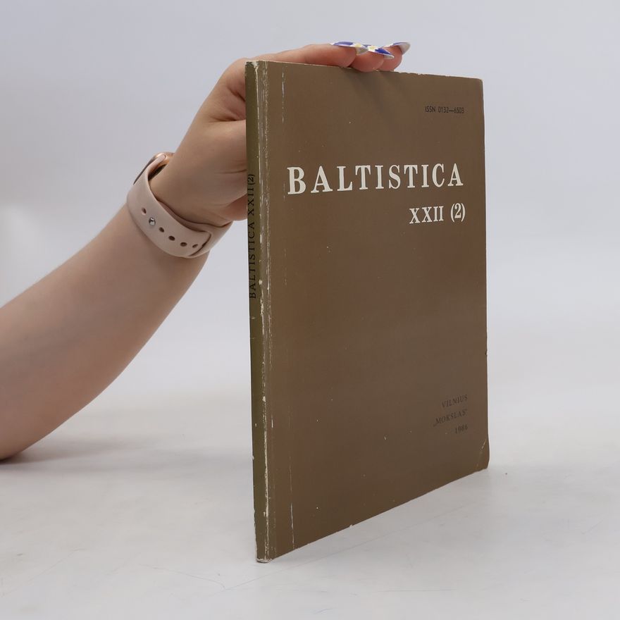 Kolektív autorov Baltistica XXII(2)