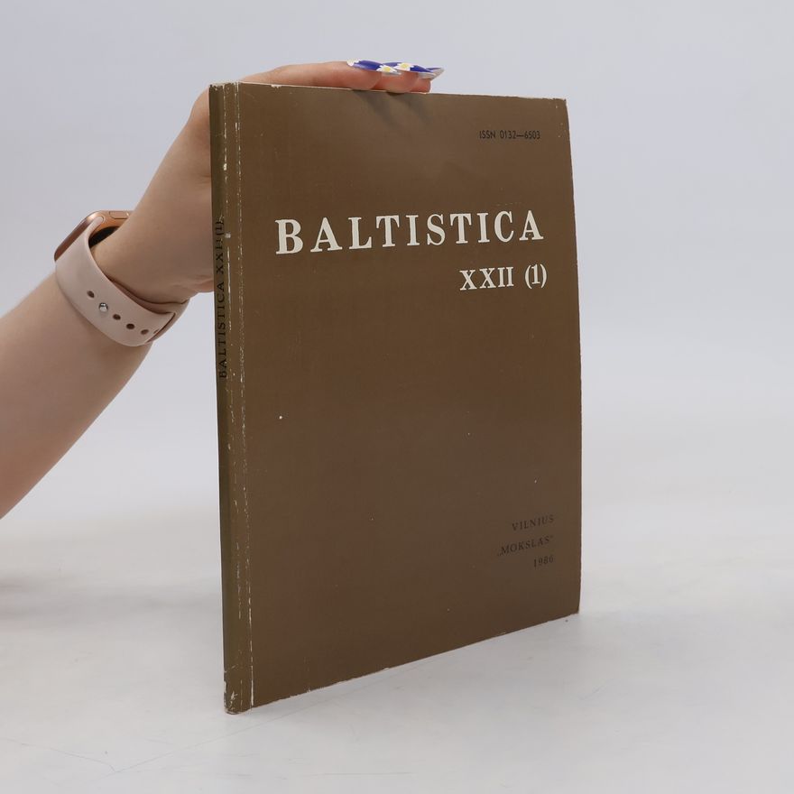 Kolektív autorov Baltistica XXII (1)