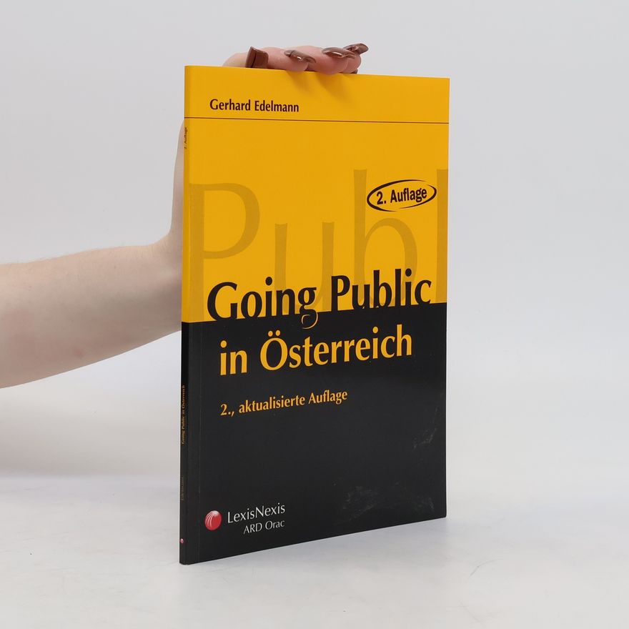 Gerhard Edelmann Going public in Österreich