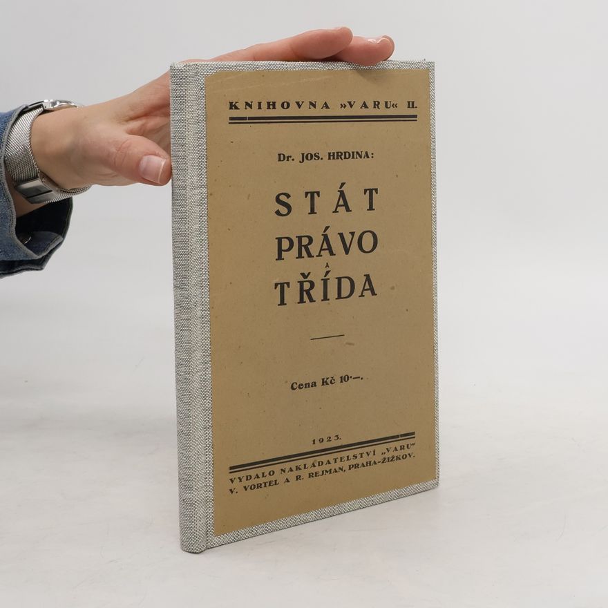Josef Hrdina Stát. Právo. Třída