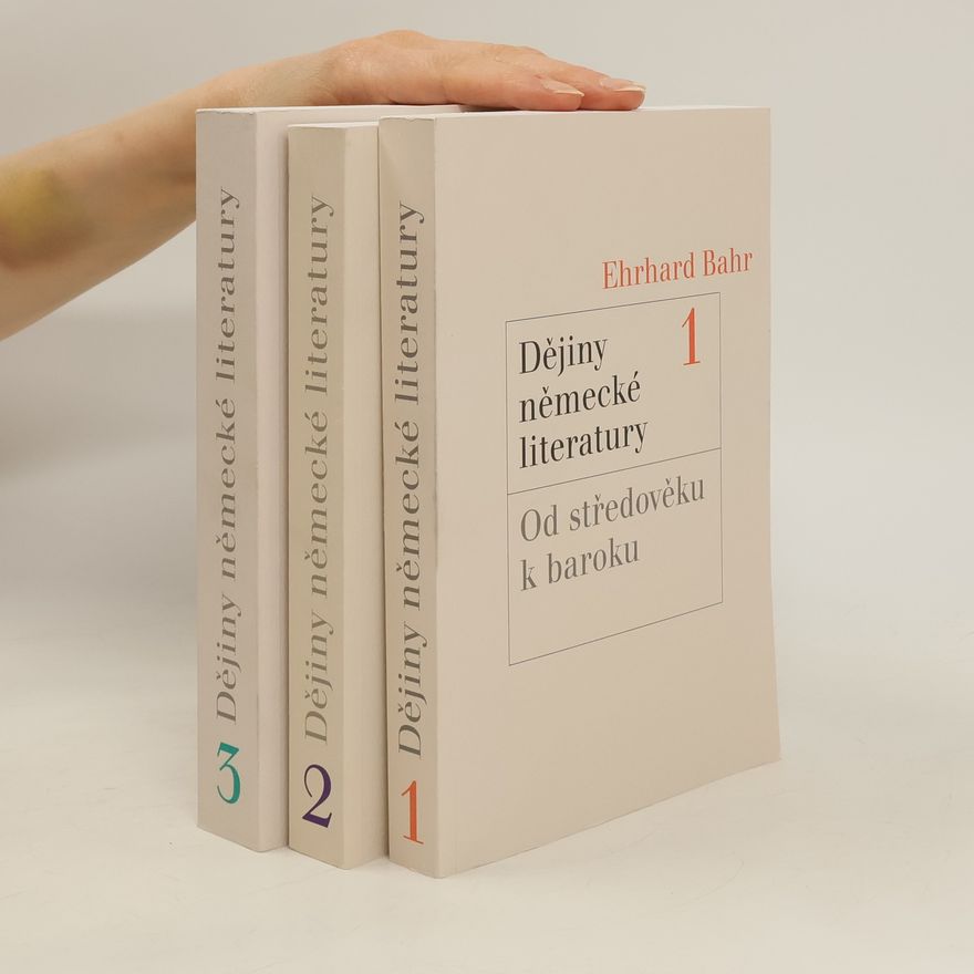 Otto Ferdinand Best Dějiny německé literatury 1 - 3