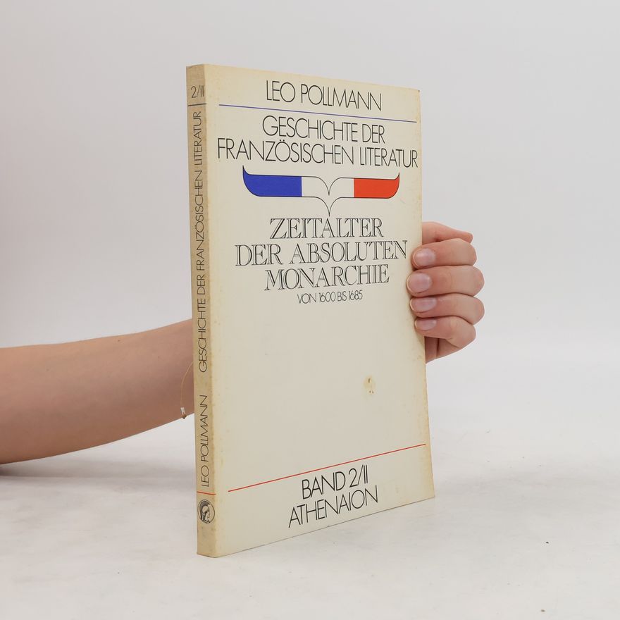 Leo Pollmann Geschichte der französischen Literatur
