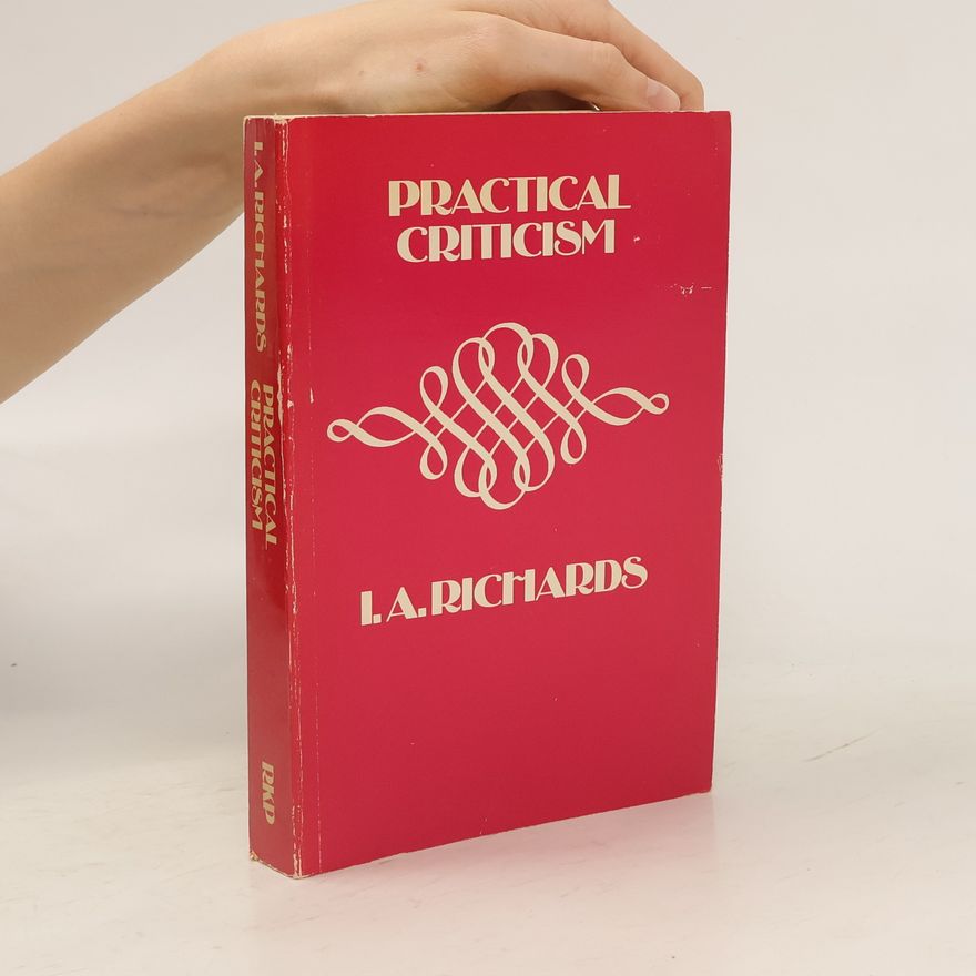 I. A. Richards Practical Criticism