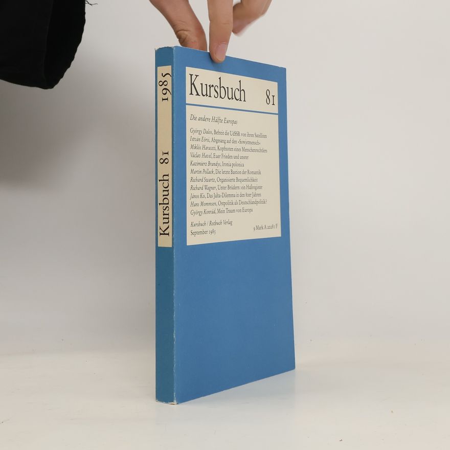 Autorenkollektiv Kursbuch 81/1985