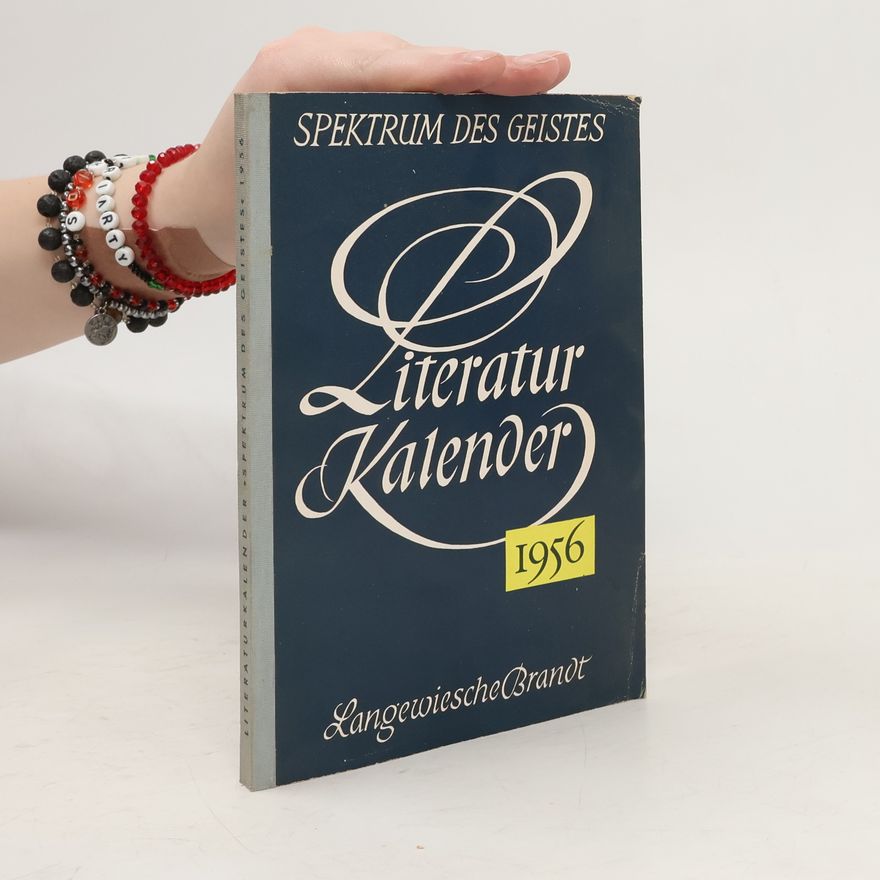 Hartfrid Voß Literatur Kalender 1956