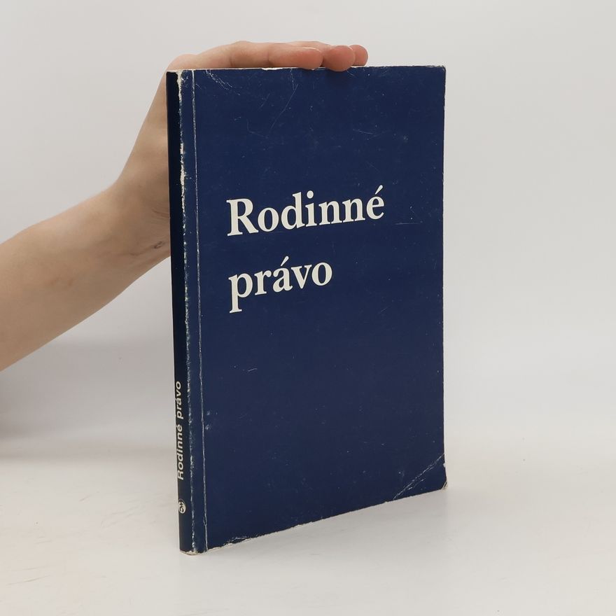 Milana Hrušáková Rodinné právo